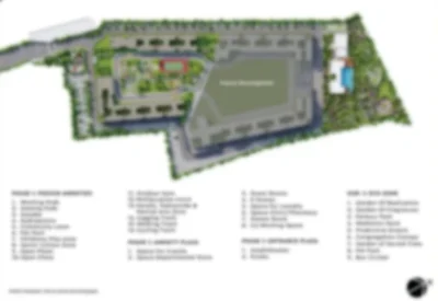 Godrej Woods Apartment Masterplan by Godrej Properties located at Thanisandra, Bangalore Karnataka